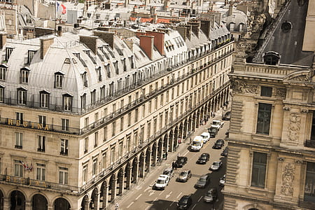white and beige painted building thumbnail