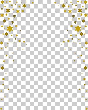 Stars Border , blue surface PNG clipart