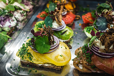 Fancy open sandwich thumbnail