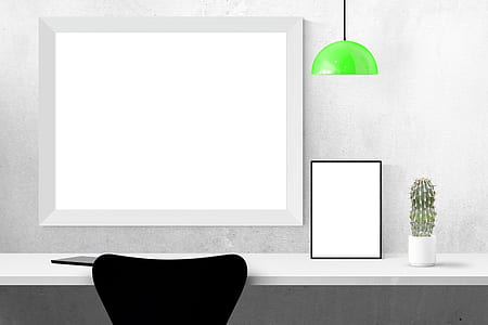 mirror on desk near the cactus thumbnail