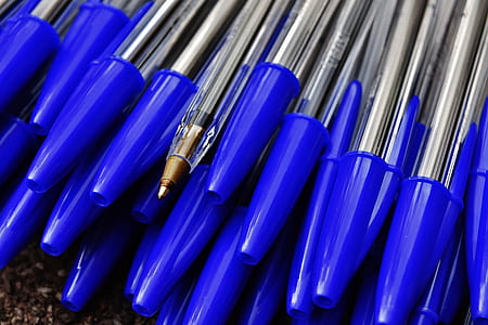 blue ballpoint pen lot thumbnail