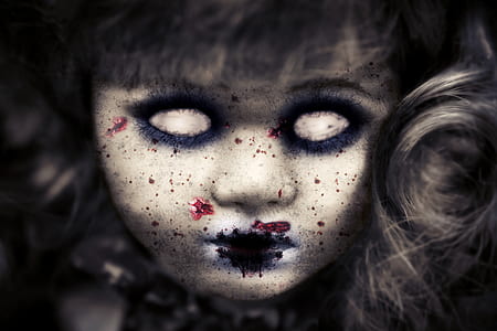 scary doll wallpaper thumbnail