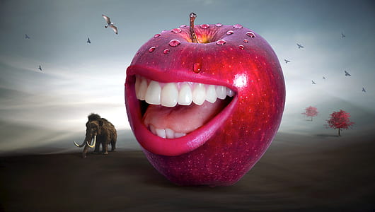 red Apple illustration thumbnail