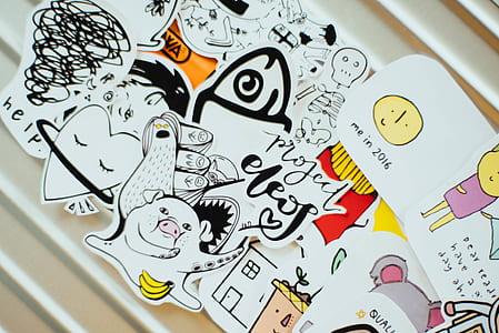 assorted-color sticker lot thumbnail