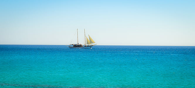 photo of white and beige fishing vessel during daytime thumbnail