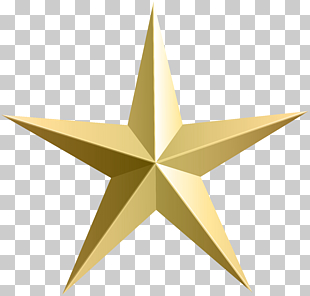 Silver Star , Gold Star Transparent , gold-colored star illustration PNG clipart