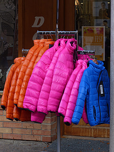 assorted-color bubble jacket hanged thumbnail