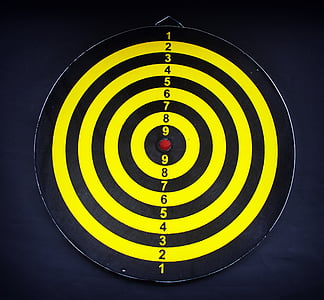 yellow and black target thumbnail