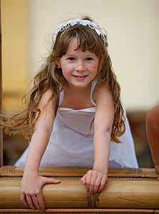 girl wearing white dress thumbnail