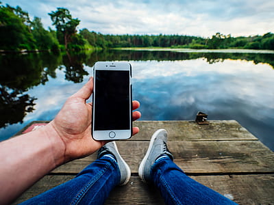person sitting on the bridge thumbnail