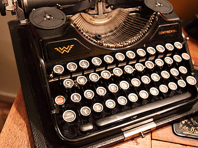 closeup photo of Continental typewriter thumbnail