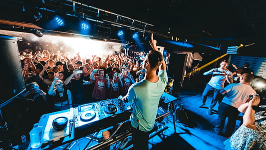 DJ in front of people thumbnail