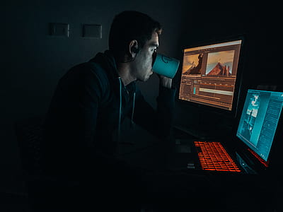 man wearing jacket while drinking thumbnail