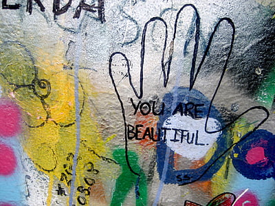 you are beautiful text thumbnail