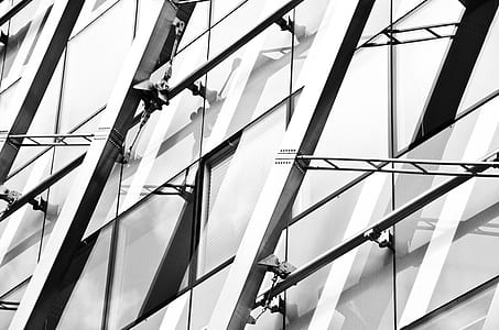 grayscale photography of building thumbnail