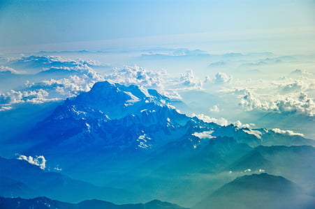 alp mountains under white clouds thumbnail