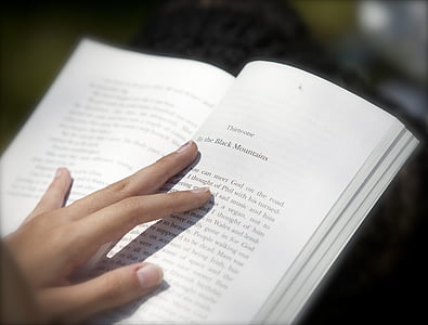 person reading a book thumbnail