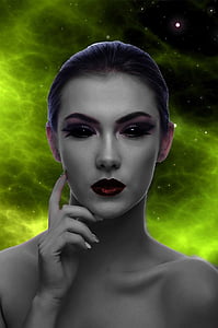woman touching her face thumbnail