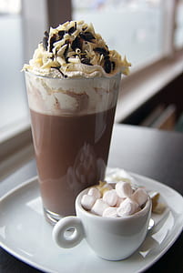 Frappe ice blend with chocolate on top thumbnail
