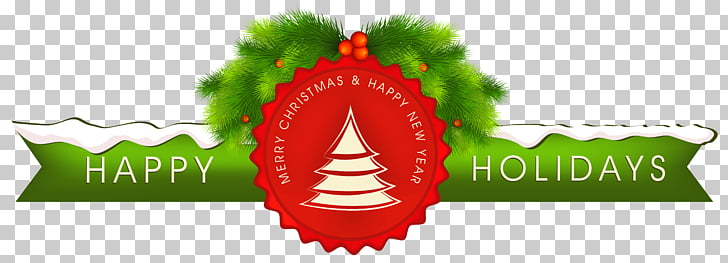 Christmas Holiday Happiness, Merry Christmas Text Decor , Happy Holidays illustration PNG clipart