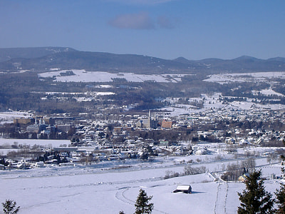 Baie-Saint-Paul during winter in Quebec, Canada thumbnail