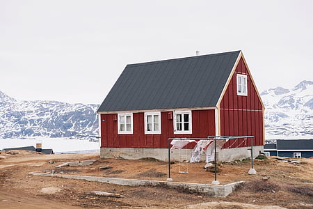 brown and gray wooden house thumbnail
