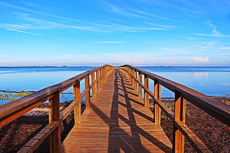 brown wooden bridge thumbnail