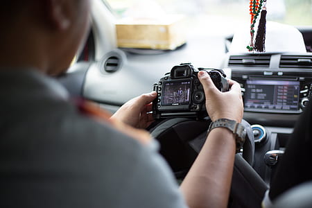 Midsection of Man Using Mobile Phone thumbnail