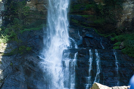 nature, water, waterfall, outdoors thumbnail