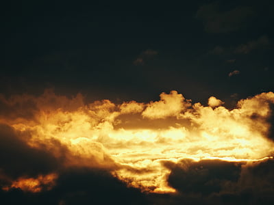 aerial photography of golden hour thumbnail