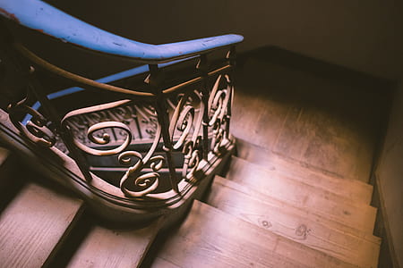 brown wooden staircase thumbnail