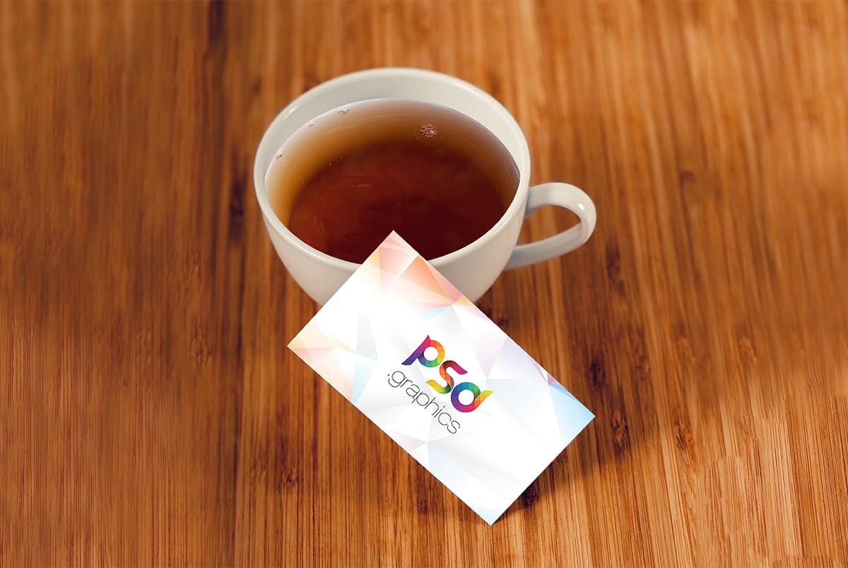 Business Card Mockup Template psd file