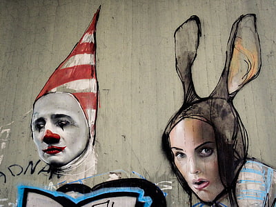 clown painted wall thumbnail