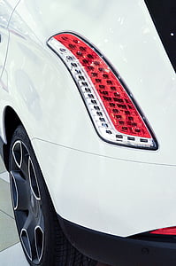 closeup photo of white vehicle thumbnail