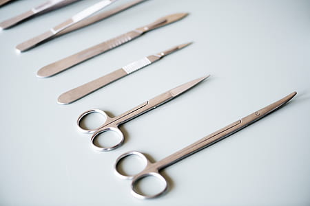 gray steel scissors thumbnail