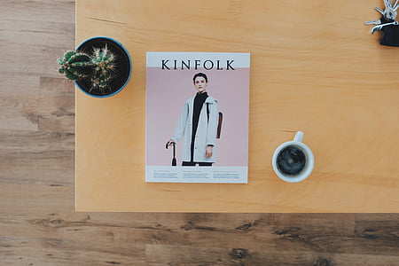 Kingfolk poster beside ceramic mug thumbnail