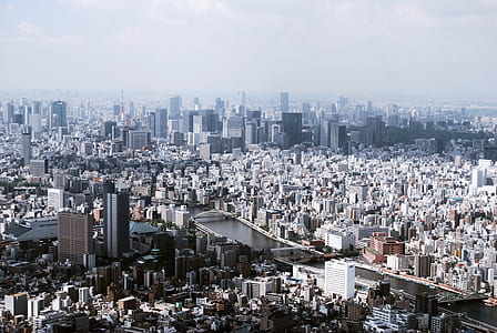 aerial photograph of city thumbnail