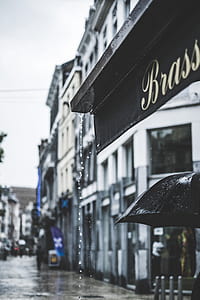close up photography of black Brass signboard thumbnail