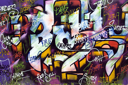 white and multicolored graffiti wall artwork screenshot thumbnail