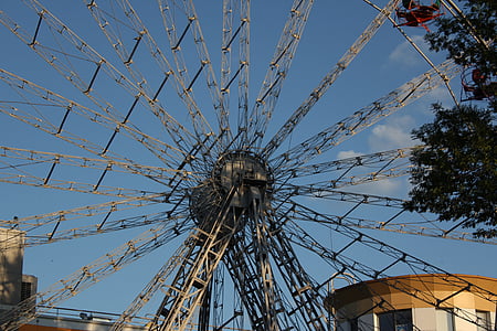 low angle view of ferris wheel thumbnail