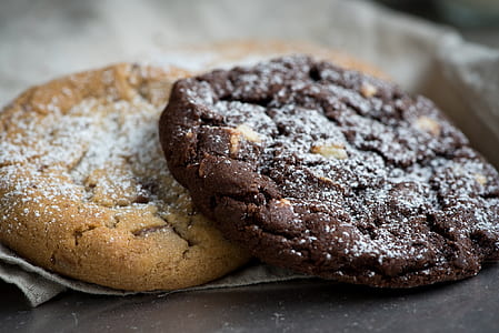 baked cookies on gray surface thumbnail