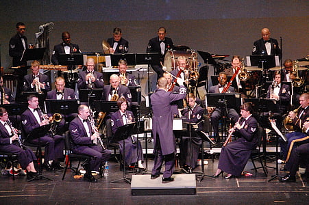 orchestra playing on stage thumbnail