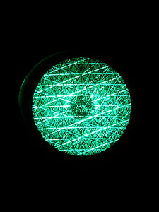 round green lighted decor on surface thumbnail