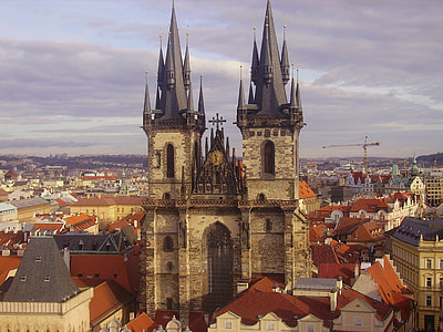 gray cathedral aerial photo thumbnail