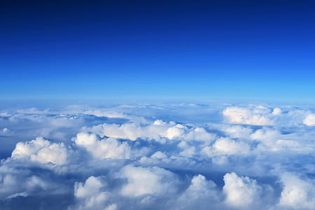 high view of nimbus clouds thumbnail