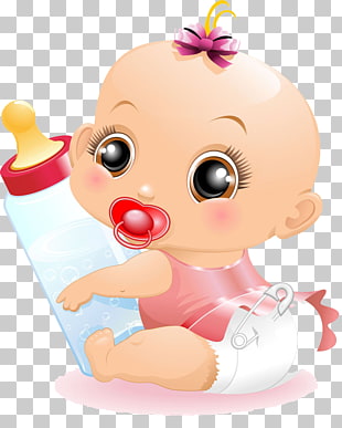 Infant Child Baby bottle Baby food, baby, baby holding feeding bottle illustration PNG clipart