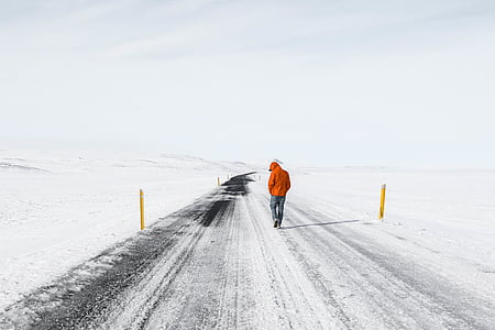 person wearing orange hoodie thumbnail