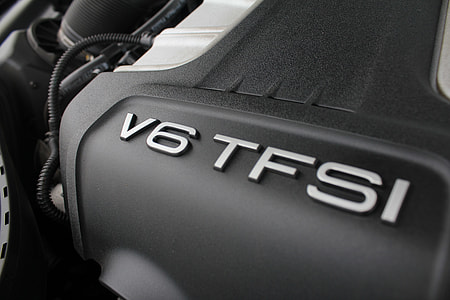 close-up photography of V6 TFSI engine thumbnail