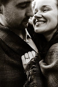 Gray Scale Photography of Couple thumbnail