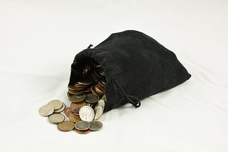 coin lot from black purse thumbnail